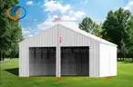 NEW  23ft x 22ft Double Car Garage Metal Shed with Side Door  KJ K2119