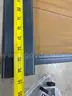 Around 90 feet of NEW Composite Privacy Fence TEAK&#x2013; Includes 15 sections with aluminum posts and hardware MSRP $7500