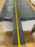 Around 90ft of NEW Composite Privacy Fence  DARK GRAY &#x2013; Includes 15 sections with aluminum posts and hardware MSRP $7500