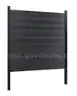 Around 90ft of NEW Composite Privacy Fence  DARK GRAY &#x2013; Includes 15 sections with aluminum posts and hardware MSRP $7500