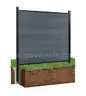 90ft of NEW Composite Privacy Fence (Antique color) – Includes 15 Sections with Aluminum posts and hardware - MSRP $7500