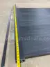 90ft of NEW Composite Privacy Fence (DARK GRAY) &#x2013; Includes 15 Sections with Aluminum posts and hardware - MSRP $7500