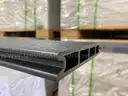 90ft of NEW Composite Privacy Fence (DARK GRAY) &#x2013; Includes 15 Sections with Aluminum posts and hardware - MSRP $7500
