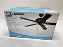 Craftmade Cecilia 52&#x22; Brushed Satin Nickel Ceiling Fan - Shipping Available
