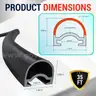 Brand New - Lot of 2 - 70FT Trim Molding RV Slide Seal - Shipping Available