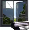 Brand New - One Way Privacy Window Film, Reflective Mirror Window Tint, Sun Blocking UV Heat Control Window Film
