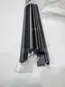 Brand New -10Pack 3.3FT/1M Black LED Channel System with Transparent Smoky Black Cover Lens