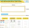 Brand New - 1x4 LED Flat Panel Light Flush Mount - Shipping Available