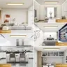 Brand New - 1x4 LED Flat Panel Light Flush Mount - Shipping Available
