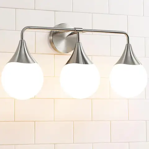 BRAND NEW - Bathroom Vanity 3-Light Fixtures Brushed Nickel - Shipping Available