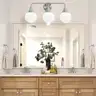 BRAND NEW - Bathroom Vanity 3-Light Fixtures Brushed Nickel - Shipping Available