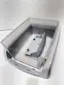 PetSafe Scoop Crystal Pro Automatic Self Cleaning Cat Litter Box 27.6x19.1x16 Grey - Shipping Available