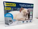 PetSafe Scoop Crystal Pro Automatic Self Cleaning Cat Litter Box 27.6x19.1x16 Grey - Shipping Available