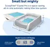 Scoop Free Crystal Pro Self Cleaning Litter Box, Automatic Cat Litter Box Grey, Uncovered - Shipping Available