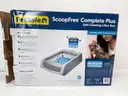 Scoop Free Crystal Pro Self Cleaning Litter Box, Automatic Cat Litter Box Grey, Uncovered - Shipping Available