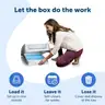 Scoop Free Crystal Pro Self Cleaning Litter Box, Automatic Cat Litter Box Grey, Uncovered - Shipping Available
