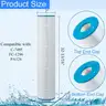 Brand New - Lot of 4 HANXER C-7495 Pool and Spa Filter Cartridge Replacement - Shipping Available