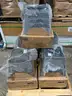 Brand New - Lot of 4 Allen+Roth Square 16-in W x 16-in H Silver Resin Industrial Planters - Shipping Available