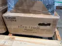 Brand New - Lot of 4 Allen+Roth Square 16-in W x 16-in H Silver Resin Industrial Planters - Shipping Available