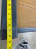 Around 90 feet of NEW Composite Privacy Fence TEAK&#x2013; Includes 15 sections with aluminum posts and hardware MSRP $7500