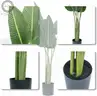 Brand New - Lot of 2 Artificial Bird of Paradise Plant 4 Feet - Shipping Available