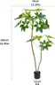 Brand New - Artificial Umbrella Tree,5.3ft Tall Fake Plants Artificial - Shipping Available