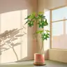 Brand New - Artificial Umbrella Tree,5.3ft Tall Fake Plants Artificial - Shipping Available