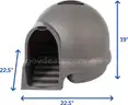 Brand New - Petmate Booda Clean Step Cat Litter Box Dome - Shipping Available