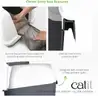 Brand New - Catit Airsift Jumbo Hooded Cat Litter Pan, Warm Gray/White - Shipping Available