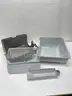 Omega Paw NRA15 Self Cleaning Litter Box Regular Size,Grey - Shipping Available