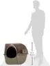Omega Paw NRA15 Self Cleaning Litter Box Large Size,Grey - Shipping Available