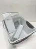 Omega Paw NRA15 Self Cleaning Litter Box Large Size,Grey - Shipping Available