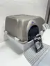Omega Paw NRA15 Self Cleaning Litter Box Large Size,Grey - Shipping Available