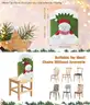 Brand New - Brand New - Christmas Chair Covers 4 Piece Set - Shipping Available