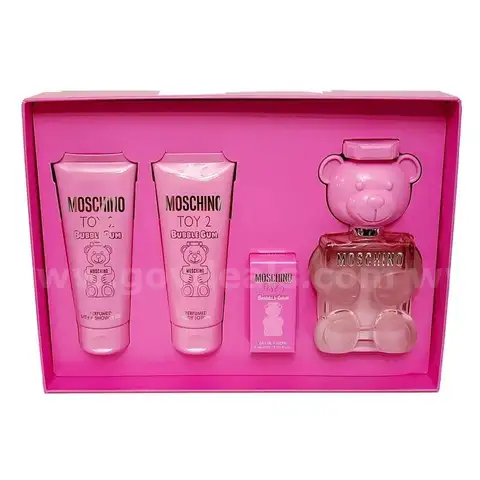 Brand New - Moschino Toy 2 Bubble Gum , 4 Pc Gift Set - Shipping Available