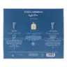 Brand New - Dolce and Gabbana Light Blue 4.2oz EDT Spray, 1.6oz After Shave Balm, 1.6oz Shower Gel 3 Pc Gift Set