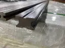 Lot of 350 Sq. Ft. of Premium Grooved Composite Decking Boards, Including All Necessary Hardware. Color - SILVER GRAY