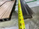 Lot of 350 Sq. Ft. of Premium Grooved Composite Decking Boards, Including All Necessary Hardware. Color - MAPLE