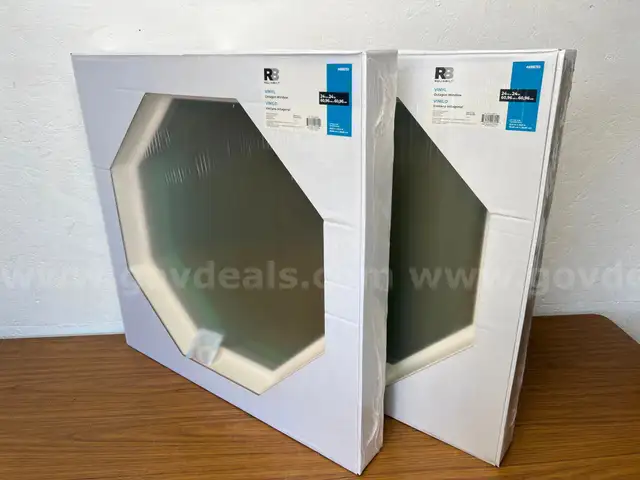 Brand New - Lot of 2 RELIABILT Jamb Octagon White Windows - Shipping Available