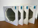 Brand New - Lot of 4 RELIABILT Jamb Octagon White Windows - Shipping Available