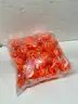 Brand New - Lot of 50 Teeth Cleaning Durable Natural Rubber Pet Chew Balls, Orange - Shipping Available