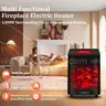 Brand New - Boomkool Heaters for Indoor use, Simulated Flame Electric Fireplace, 1300W  - Shipping Available