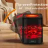 Brand New - Boomkool Heaters for Indoor use, Simulated Flame Electric Fireplace, 1300W  - Shipping Available