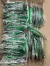 Brand New - Lot of 50 Portable Silicone Folding Pet Bowls, Green - Shipping Available