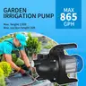 Brand New FOTING 1 HP Portable Shallow Well Pump - 865 GPH Water Pressure Booster - Shipping Available