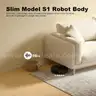 Brand New - Robot Vacuum Cleaner Slim 120Mins Runtime 2-in-1 Robot Sweeping or Mopping Self-Chargin - Shipping Available