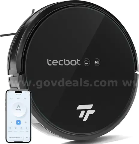 Brand New - Robot Vacuum Cleaner Slim 120Mins Runtime 2-in-1 Robot Sweeping or Mopping Self-Chargin - Shipping Available