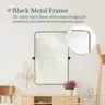 Brand New - Wall-Mounted Vanity Mirror, Frameless Adjustable Rectangle Bathroom Mirror with Brushed - Shipping Available