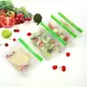 Brand New - Lot of 100 Reusable Food Storage Bag, Green - Shipping Available