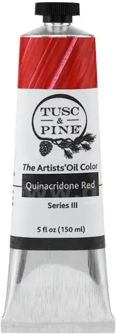 Brand New - Artist Oil Paint - Quinacridone Red, 150 ml, Non-Yellowing, Rich &#x26; Creamy Consistency - Shipping Available